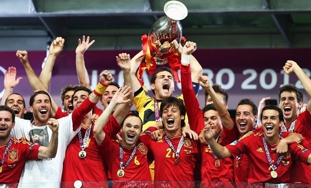 UEFA Euro 2012: Sepanyol 4 Itali 0